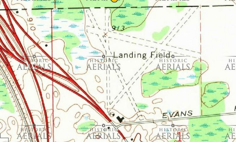 Holly Landing Field - 1971 Topo (newer photo)
